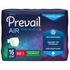 Prevail Air Incontinence Brief 1 Stretch Brief, PK 96 AIR-012